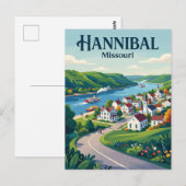 Hannibal (Missouri) Briefkaart (Voorkant / Achterkant)
