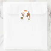 Hannibal the Cannonball Ronde Sticker (Tas)