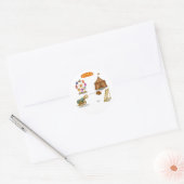 Hannibal the Cannonball Ronde Sticker (Envelop)