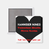 Hanniger Mines Magnet (Voorkant / Achterkant)