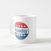 Hannity Button Koffiemok (Voorkant links)
