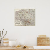 Hannover, Braunschweig, Oldenburg Poster (Keuken)