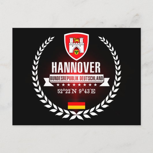 Hannover Briefkaart (Voorkant)