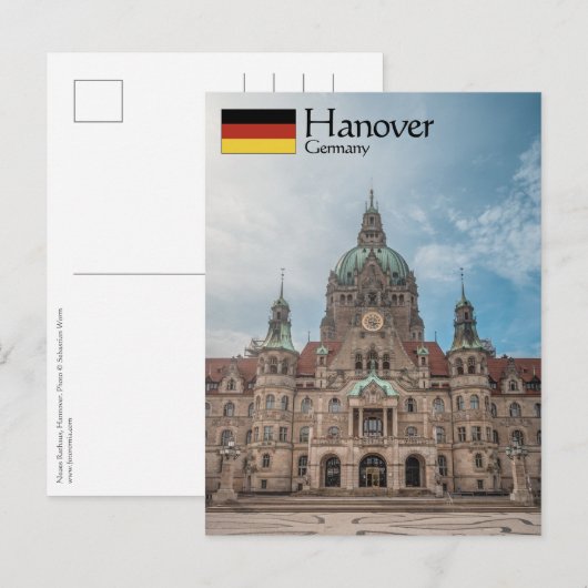 Hannover Duitsland Briefkaart (Voorkant / Achterkant)