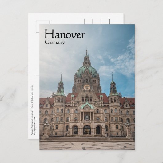 Hannover Duitsland Briefkaart (Voorkant / Achterkant)