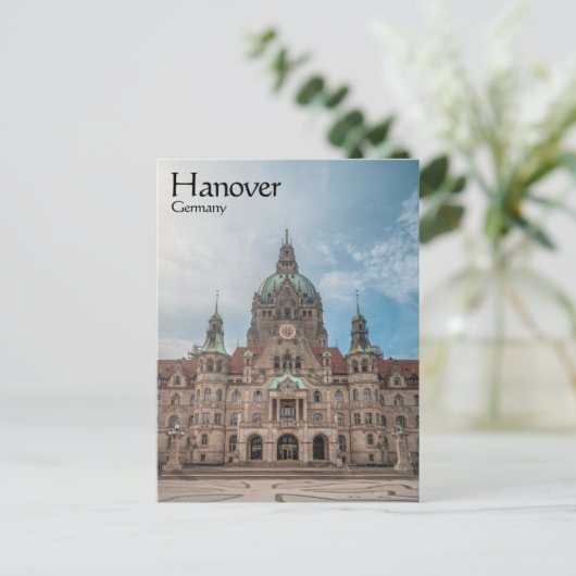 Hannover Duitsland Briefkaart (Staand voorkant)