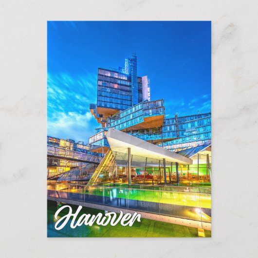 Hannover, Duitsland Briefkaart (Voorkant)