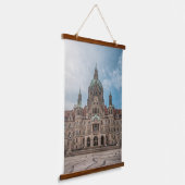 Hannover Duitsland Hangend Wandkleed (Gebogen)