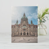 Hannover Duitsland Kaart (Staand voorkant)