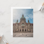 Hannover Duitsland Kaart (Voorkant / Achterkant in situ)