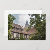 Hannover Duitsland Kaart (Voorkant / Achterkant)