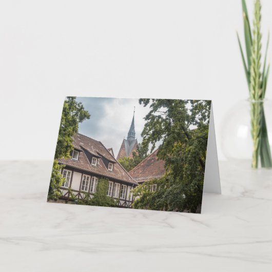 Hannover Duitsland Kaart (Voorkant)