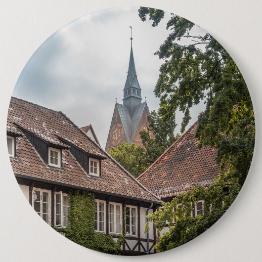 Hannover Duitsland Ronde Button 6,0 Cm (Voorkant)