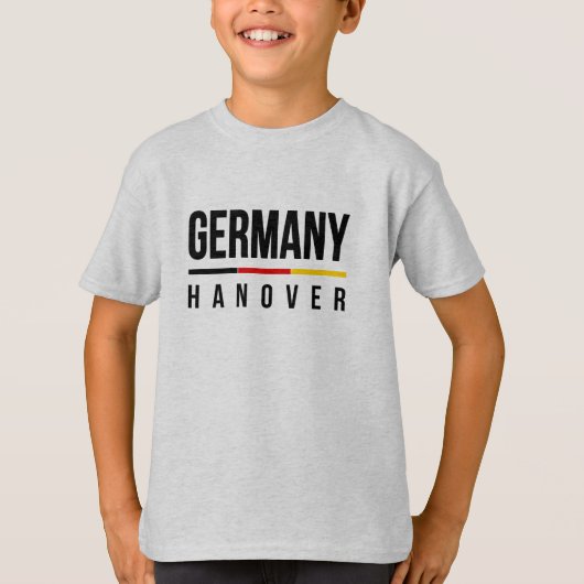 Hannover Duitsland T-shirt (Voorkant)