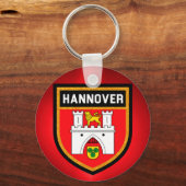 Hannover Flag Sleutelhanger (Voorkant)