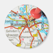 Hannover, Hannover, Duitsland Magneet (Voorkant)