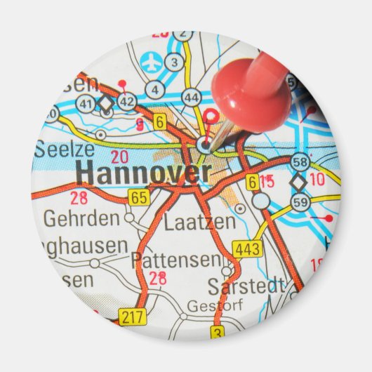 Hannover, Hannover, Duitsland Magneet (Voorkant)
