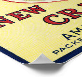 Hannover merk Cranberry Label Poster (Hoek)