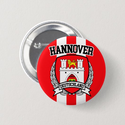 Hannover Ronde Button 5,7 Cm (Voorkant /achterkant)