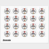 Hannover Ronde Sticker (Vel)