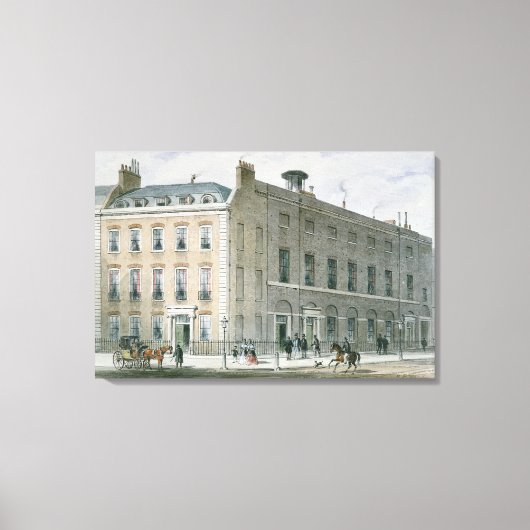 Hannover Square Rooms voor concerten Canvas Afdruk (Voorkant)