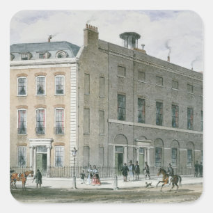 Hannover Square Rooms voor concerten Vierkante Sticker