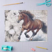Hannoveraanse paard Decoupage Tissuepapier (Craft)