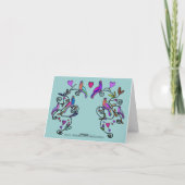 Hannukah Kaart (Achterkant)