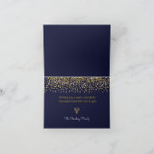 Hannukah licht de nacht op feestdagen kaart (Binnen)