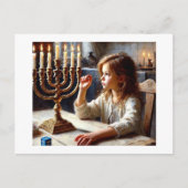 Hannukah Lights, Briefkaart (Voorkant)