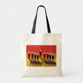 Hannukah Lights Tote Bag (Voorkant)