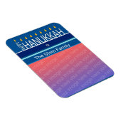 Hannukah menorah foto Foto Magnet Magneet (Rechterzijde)