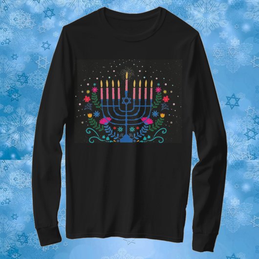 Hannukah Menorah T-Shirt