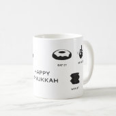 Hannukah mok - Zegen het, Steek het aan, Doe het (Voorkant rechts)