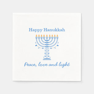 Hannukah papieren servetten - Prettig Hanukkah