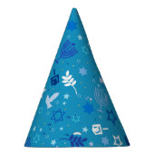 Hannukah Stars Party Pet Feesthoedjes (Rechts)