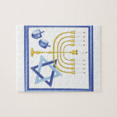 Hannukah Symbols Legpuzzel (Horizontaal)