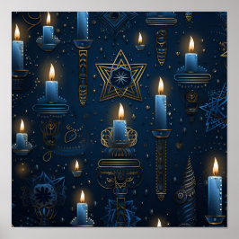 Hannukah vakantie poster