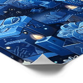 Hannukah vakantie poster (Hoek)