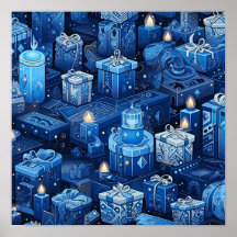 Hannukah vakantie poster