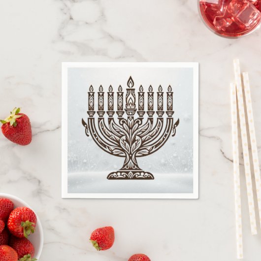 Hannukah-viering Servet (Insitu)