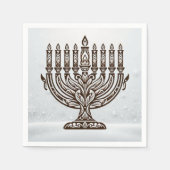 Hannukah-viering Servet (Voorkant)