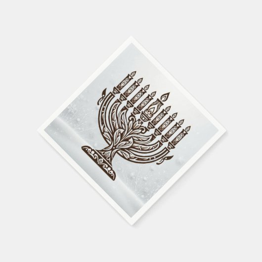 Hannukah-viering Servet (Hoek)