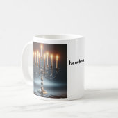Hannukkah Koffiemok (Voorkant links)