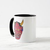 Hannya (般若の面) mok (Voorkant links)
