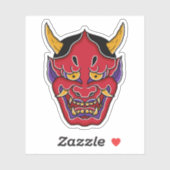 Hannya (般若の面) sticker (Vel)