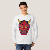 Hannya (般若の面) t-shirt (Voorkant volledig)