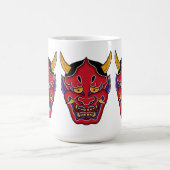 Hannya (般 の 面) koffiemok (Center)
