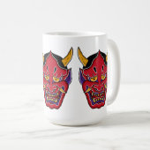 Hannya (般 の 面) koffiemok (Voorkant rechts)