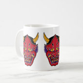 Hannya (般 の 面) koffiemok (Voorkant links)